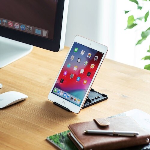 SANWA 折り畳みスマートフォン・タブレットスタ