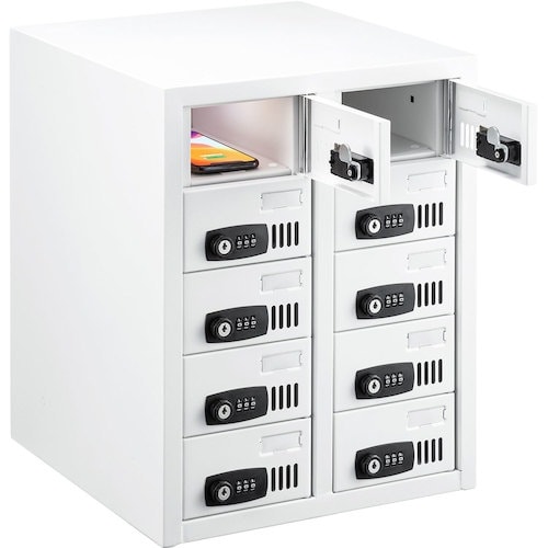 SANWA 個別管理用スマートフォン保管庫