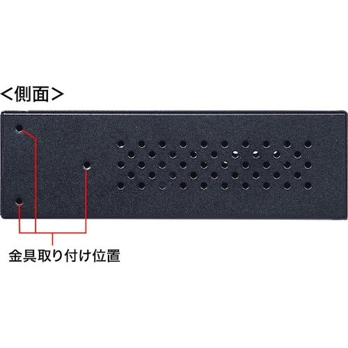 SANWA 長距離伝送・ギガビット対応PoEスイッ