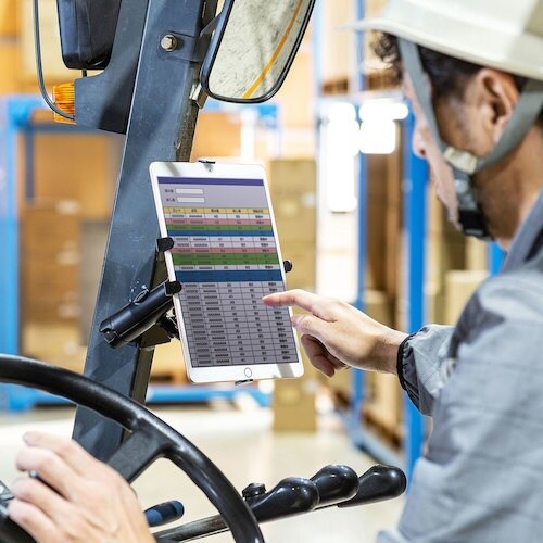 SANWA 支柱取り付け用タブレットホルダー(2関