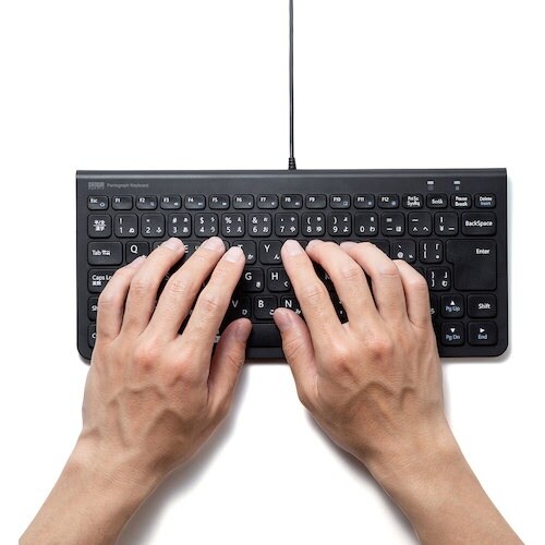 SANWA USBスリムキーボード