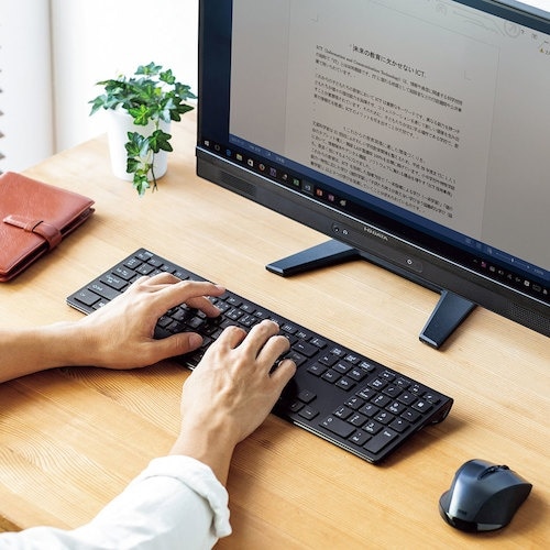 SANWA ワイヤレススリムキーボード