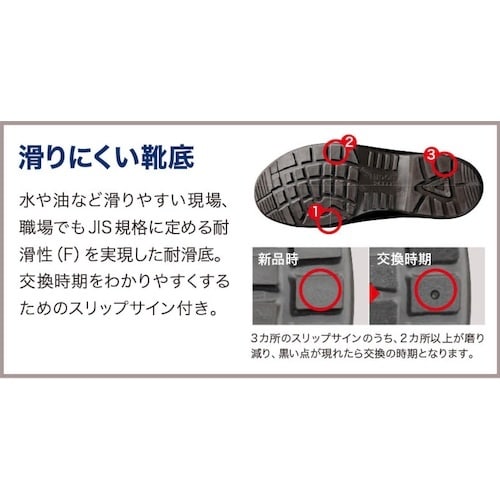 ミドリ安全 静電 ワイド樹脂先芯耐滑安全靴 CJ0