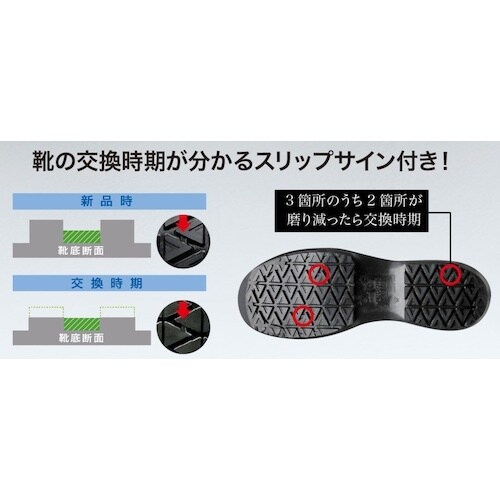 ミドリ安全 静電超耐滑底安全靴 ハイグリップセフテ