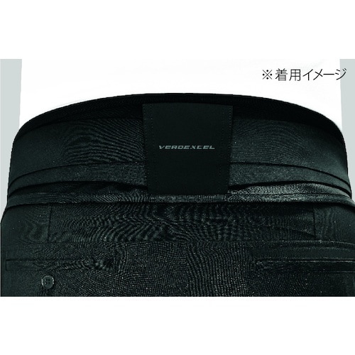 ミドリ安全 楽腰黒パンツ(腰部保護ベルト+黒パンツ