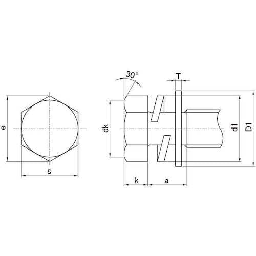 SUNCO クロメ−ト トリーマI=3 6×20