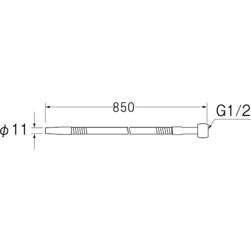SANEI 厨房用ベンリー直パイプ
