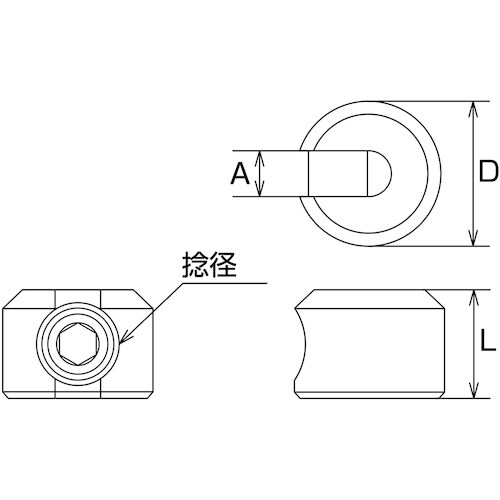 水本 ステンレス シングルクリップ 適合ワイヤー径