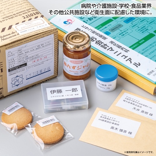 HISAGO 抗菌紙ラベル A4 65面 20枚入