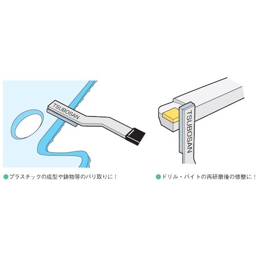 ツボサン ハンドラッパー 三角 #180