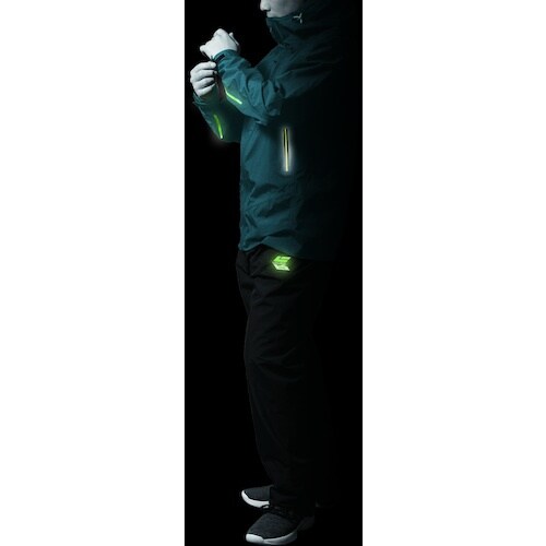 Makku アークライトレインスーツ ブルー 4L