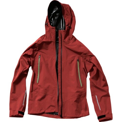 Makku アークライトレインスーツ レッド 4L