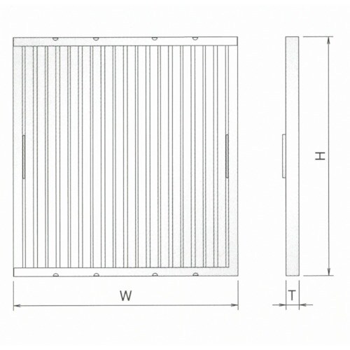 ホーコス 交換用グリースフィルター FSV型