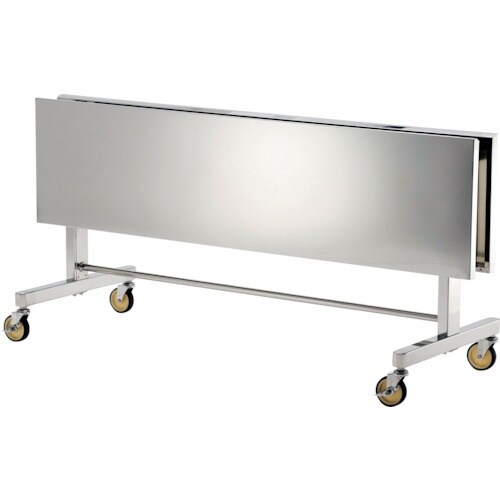 テックサス 折りたたみ式ステンレス作業台(甲板両面