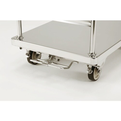 テックサス オールステンレス製運搬車 両ハンドル式