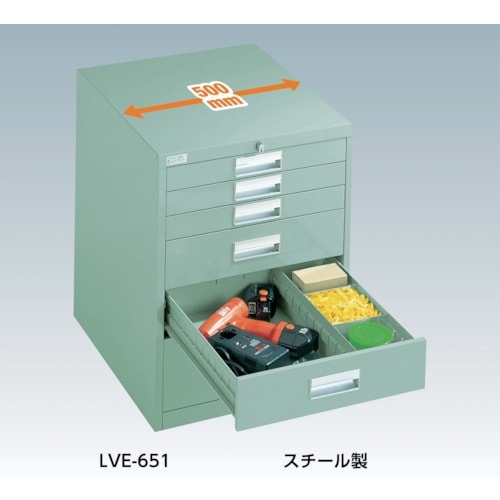 TRUSCO LVE型キャビネット 500X550