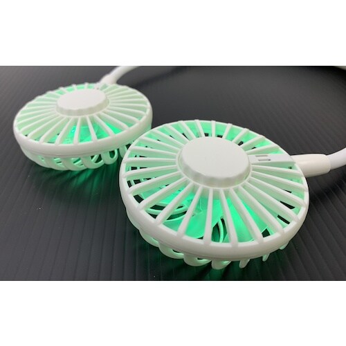 グリーンクロス ハンズフリー ポータブルネックファ