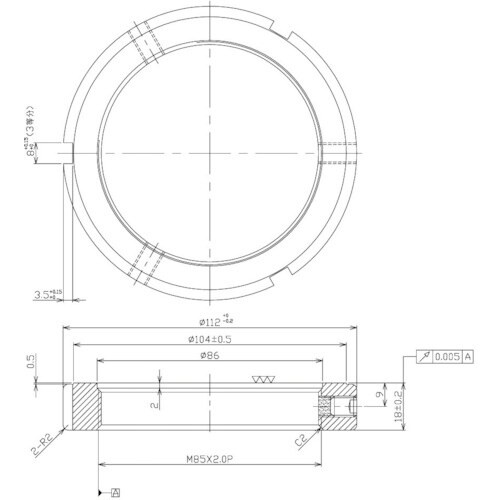NIKKI 精密ロックナット MRZシリーズ M8
