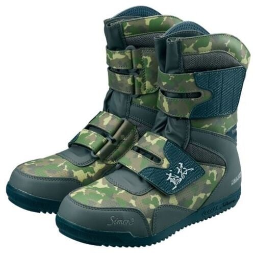 シモン プロスニーカー 鳶技S038オリーブC 2