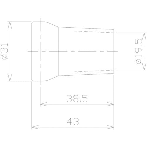 NIKKI クーラントシステム3/4 ノズル灰色