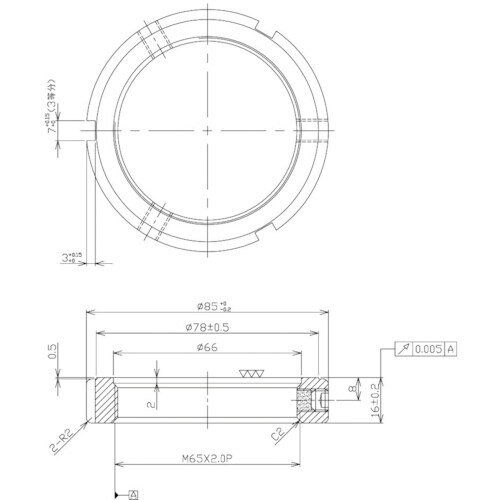 NIKKI 精密ロックナット MRZシリーズ M6