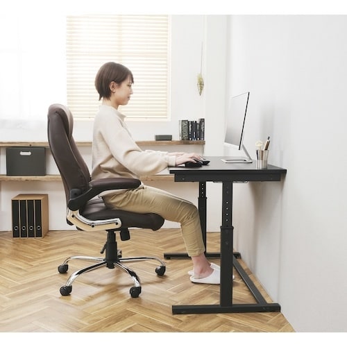 IRIS 517786 レザーチェア OFC−LE