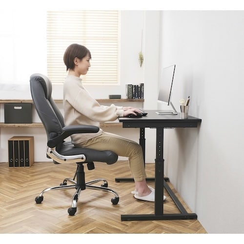 IRIS 517787 レザーチェア OFC−LE