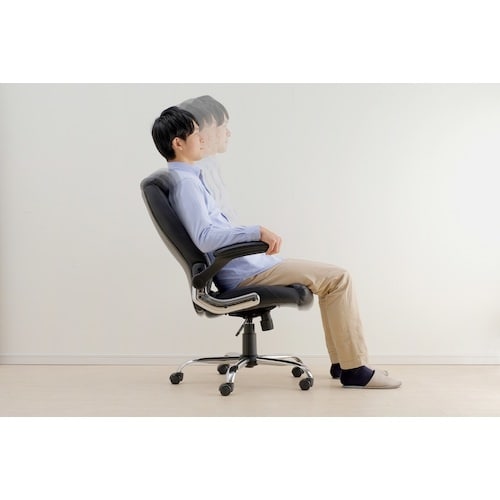 IRIS 517785 レザーチェア OFC−LE