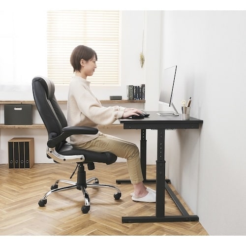 IRIS 517785 レザーチェア OFC−LE