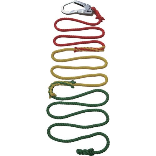 まつうら 3色つなぎ介錯ロープ 12mmΦ×5m