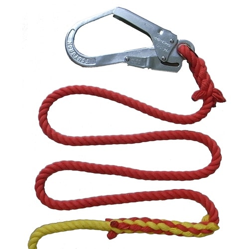 まつうら 3色つなぎ介錯ロープ 12mmΦ×5m