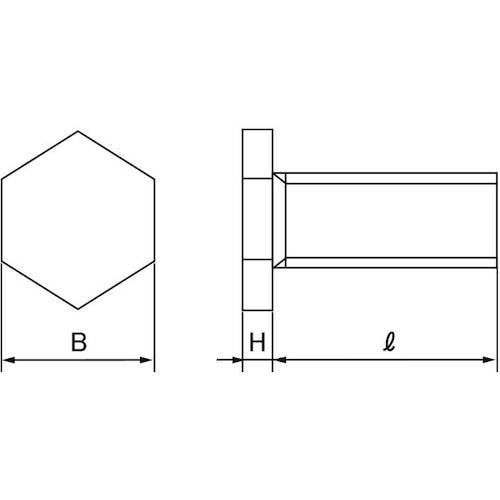 SUNCO 三価ホワイト 超低頭 六角ボルト 全ね
