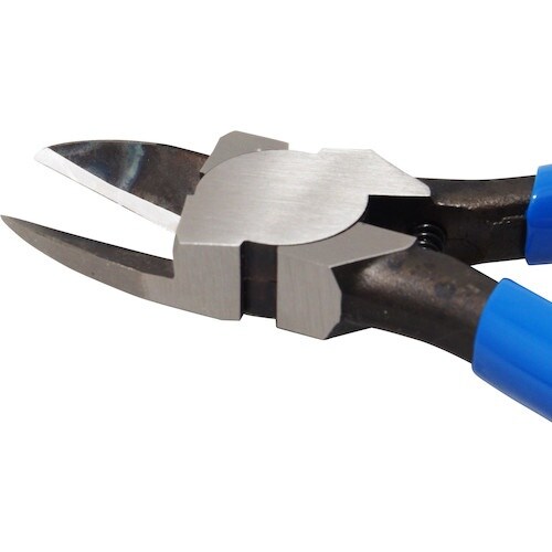 フジ矢 プラスチックニッパ(ラウンド刃・バネ付き)