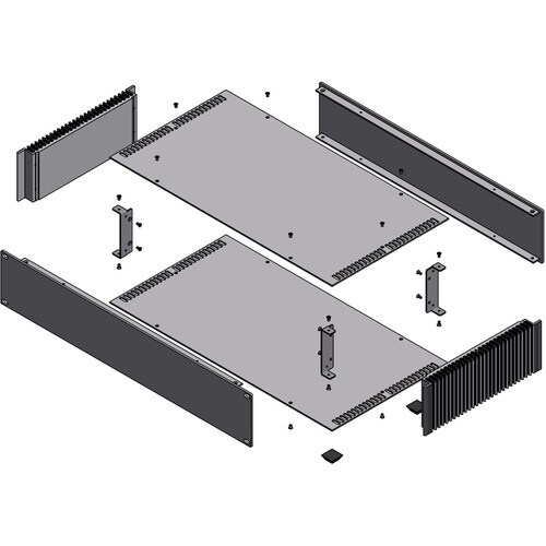 タカチ 縦型ヒートシンク式ラックケース