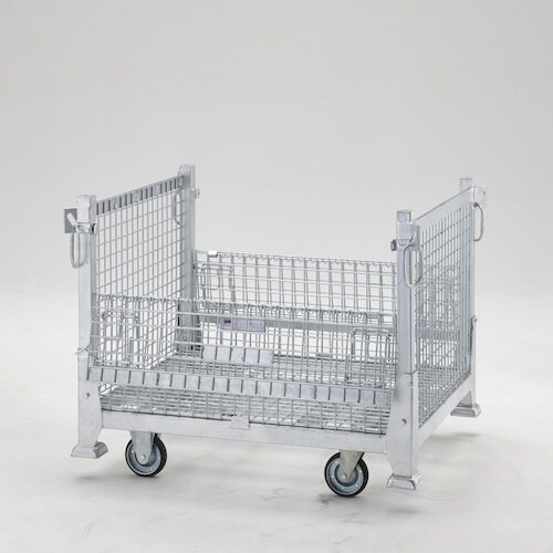 TRUSCO 吊りネットパレット車輪付 1200X