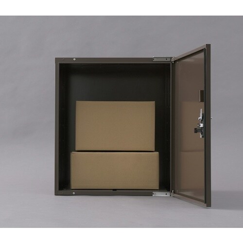 IRIS 286166 宅配ボックスLサイズ ブラ