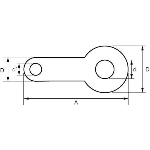 SUNCO ニッケル BS 板ラグ M2 (200