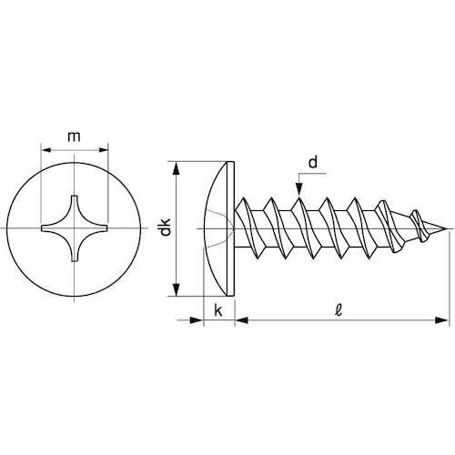 SUNCO ステン(+)Aトラス(T 5×20 (