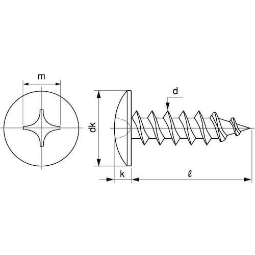 SUNCO ステン(+)Aトラス (T) 5×65