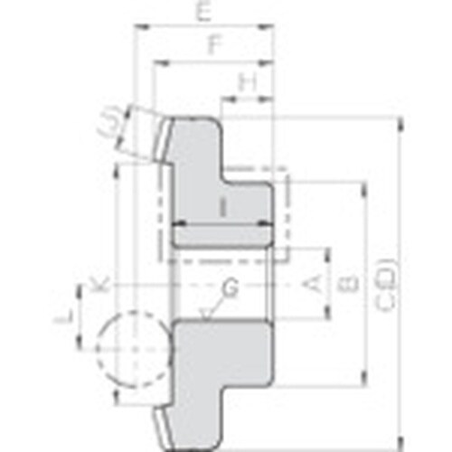 KHK ハイレシオハイポイドギヤMHP1−3045