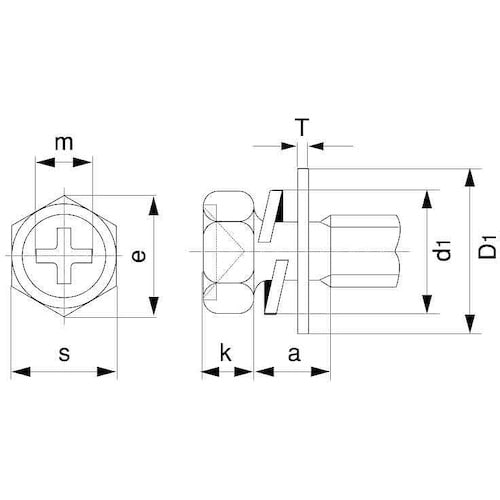 SUNCO 組込みねじ (+)アプセットPD=3(