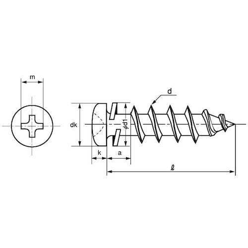 SUNCO クロメ−ト (+)AナベP=2 3×8