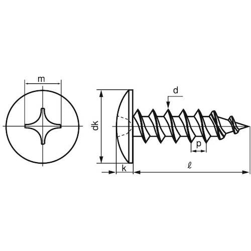 SUNCO ステン(+)Aトラス 3×5 (200