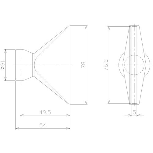 NIKKI クーラントシステム3/4 フレアノズル