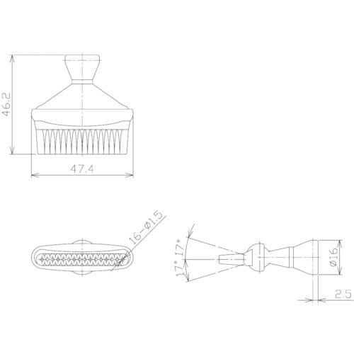 NIKKI クーラントシステム1/4 マルチホール