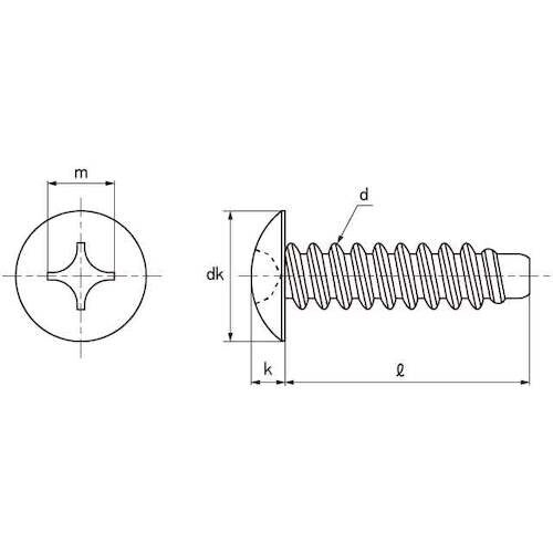 SUNCO ユニクロ (+)B0トラス 5×25