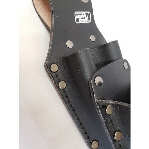 コヅチ 牛黒床皮 ペン型充電ドライバー差し2段