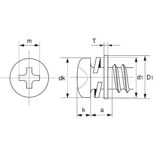 SUNCO クローム (+)B1ナベP=3 4×8