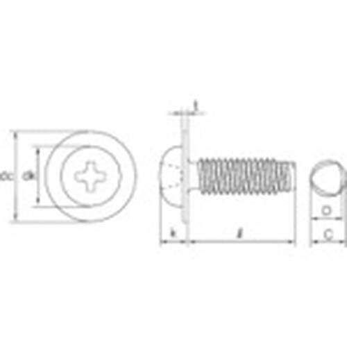 TRUSCO (+)ナベワッシャーヘッド低トルクね