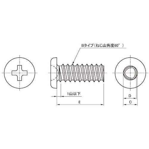 SUNCO ニッケル #0−3(+)Bタイナベ 1